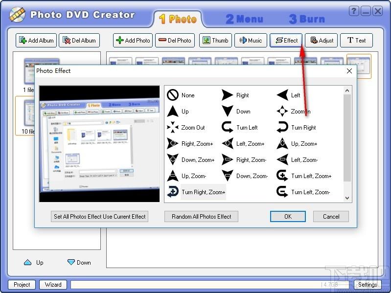 Photo DVD Creator下载,影集制作软件,动画制作,照片视频